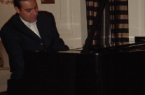 Amenizando la cena «Yate Christina Onassis»